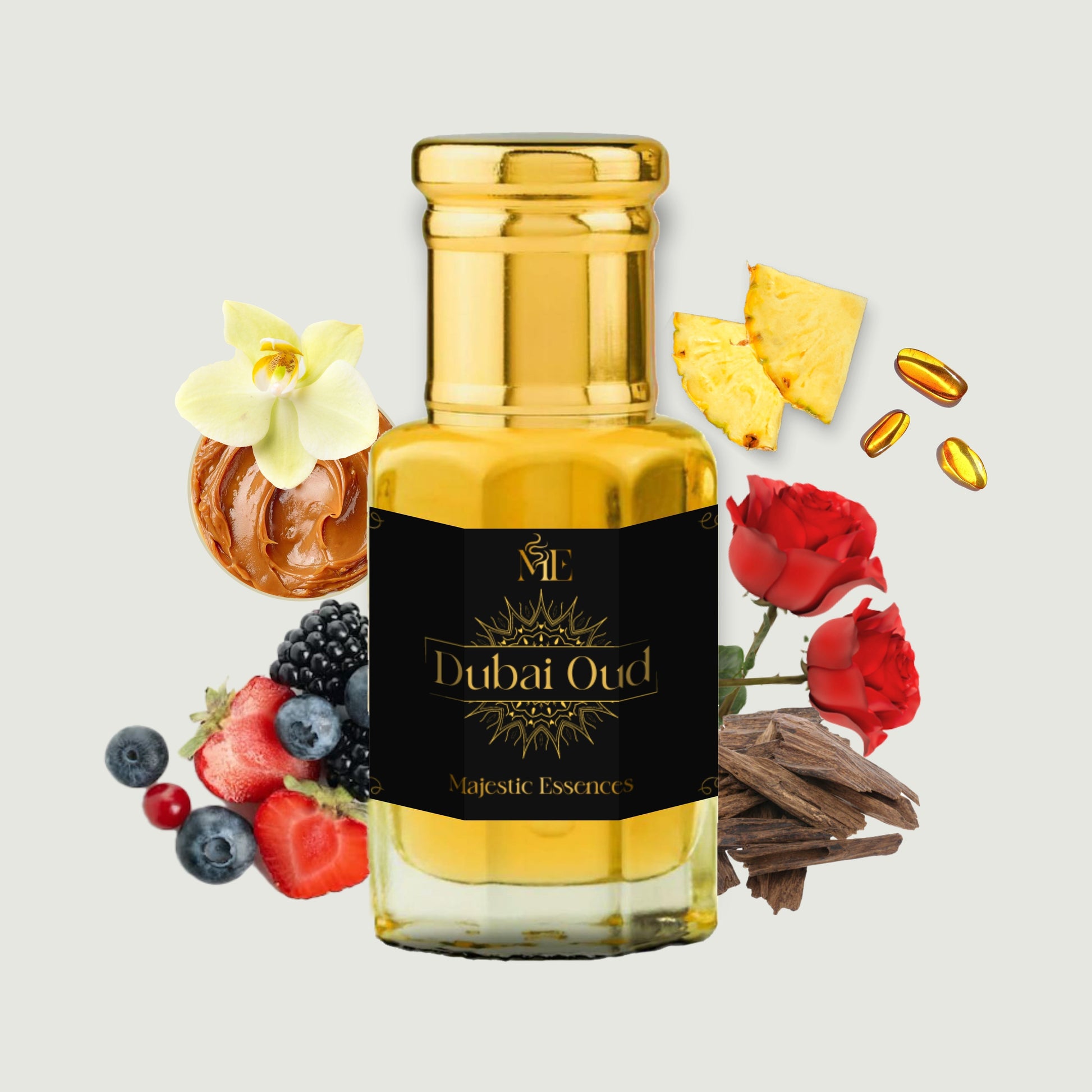 "Dubai Oud Majestic Essences"